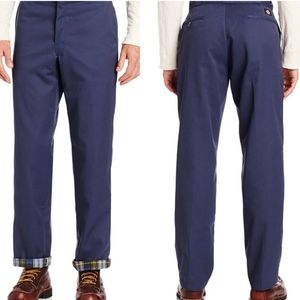 Dickies Men's Relaxed Fit Flannel Lined Work Pant